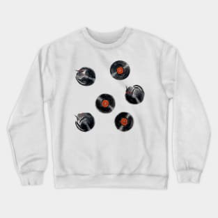 Record Cats Crewneck Sweatshirt